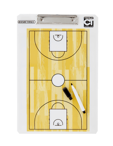 Taktická tabuľa na basketbal -  34x23 cm