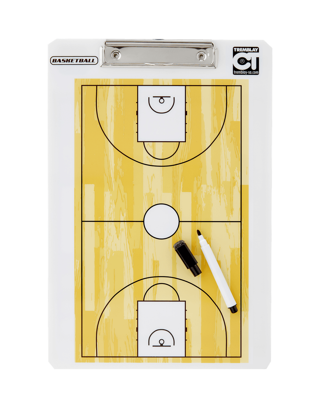 Taktická tabuľa na basketbal -  34x23 cm - 3700322908653